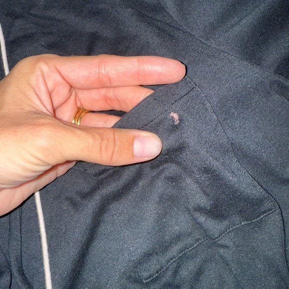 Kate Spade Black Short Tie House Bathrobe Size XS/S - Picture 5 of 5